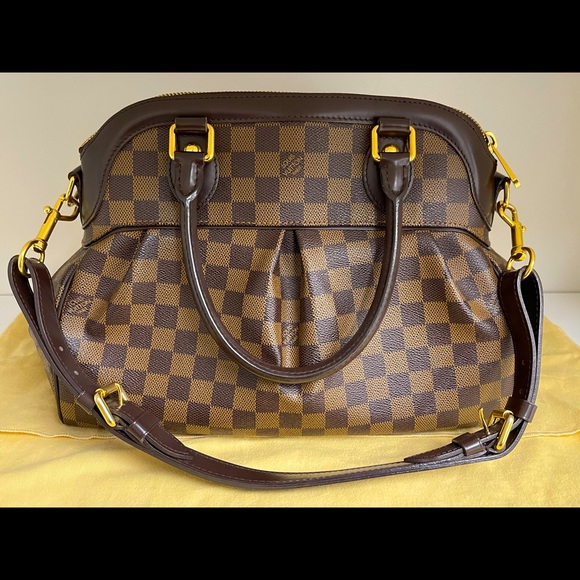 LOUIS VUITTON Damier Ebene Trevi PM handbag - Picture 1 of 8